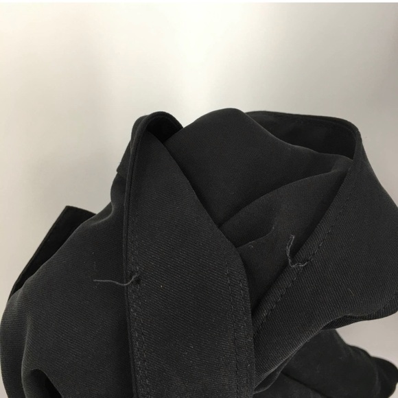 Good American Utility-style Bodysuit - Deep V-Neck Long Sleeve Black - NWOT - Picture 7 of 7